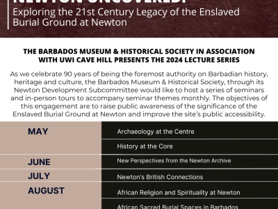 NEWTON UNCOVERED: EXPLORING THE 21ST CENTURY LEGACY OF THE ENSLAVED BURIAL GROUND AT NEWTON